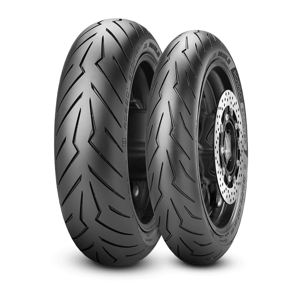 Pirelli Diablo Rosso Scooter tyre profile reference